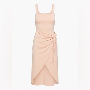 Coral Blush (baby pink) Saturn MIDI Dress / Sleeveless